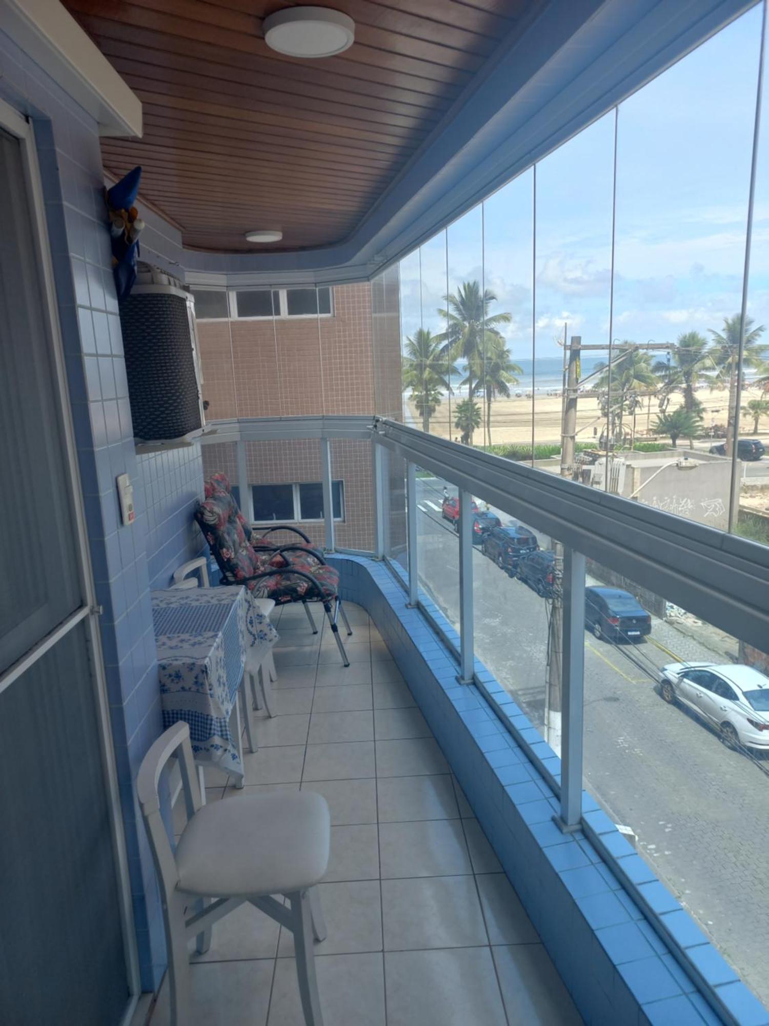 Apto Vista Mar, 8 Pessoas, Varanda Gourmet, Pe Na Areia! 大普拉亚 外观 照片